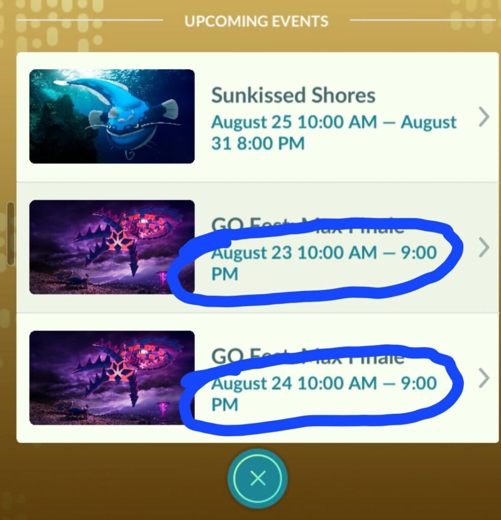 GO Fest Max Finale