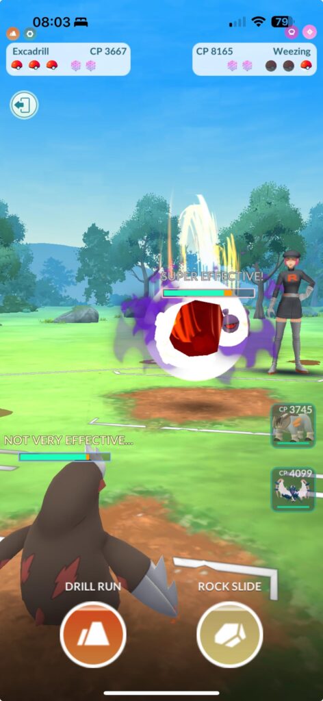 Kanto weezing from poison grunt has galarian typing
