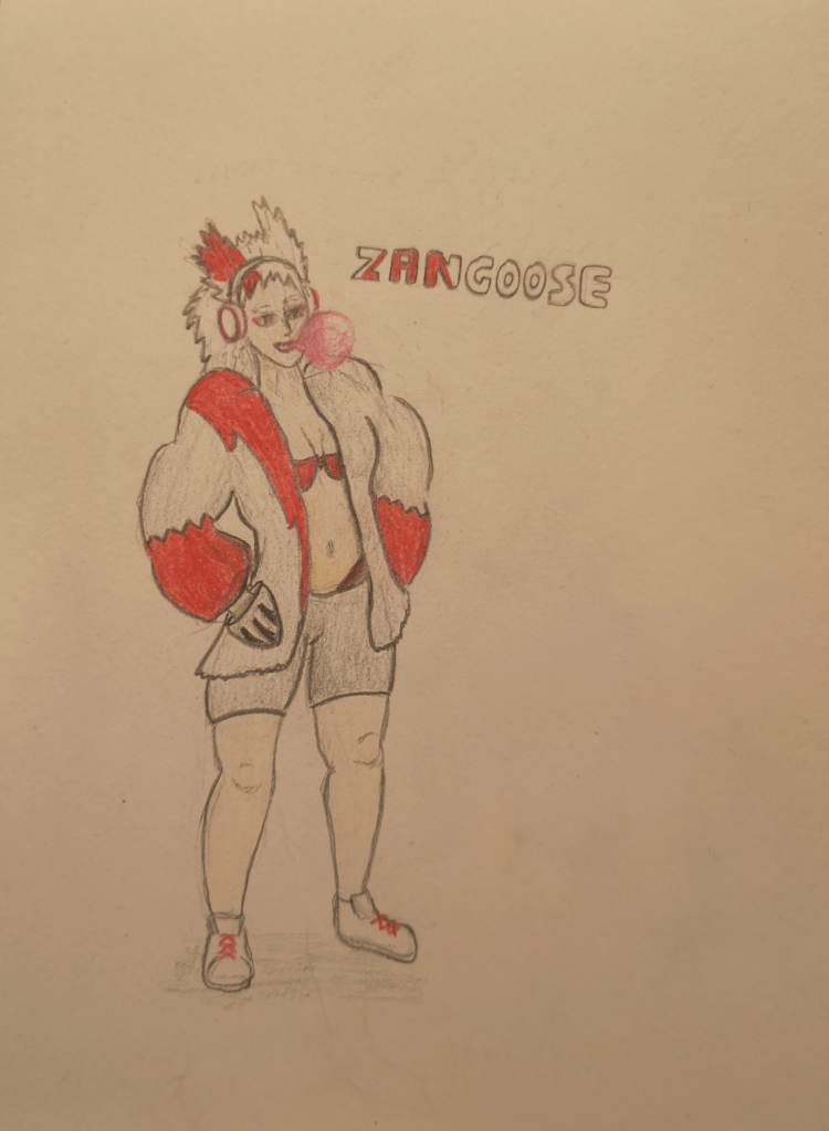 Zangoose but girl