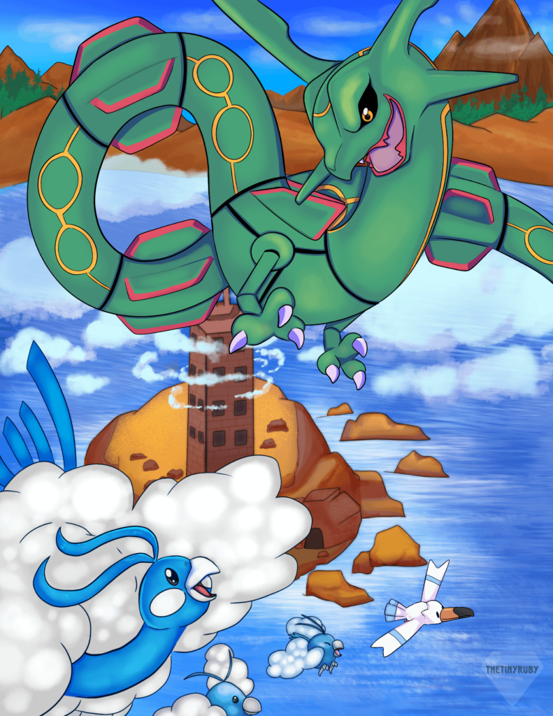 rayquaza & friends 💞