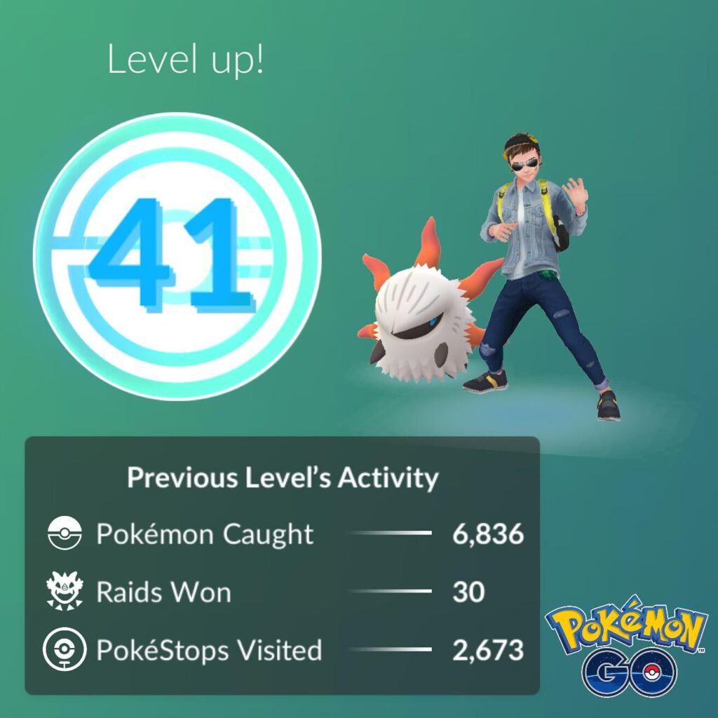 Today I reached Level 41, roughly 5 years of daily playing after reaching Level 40
