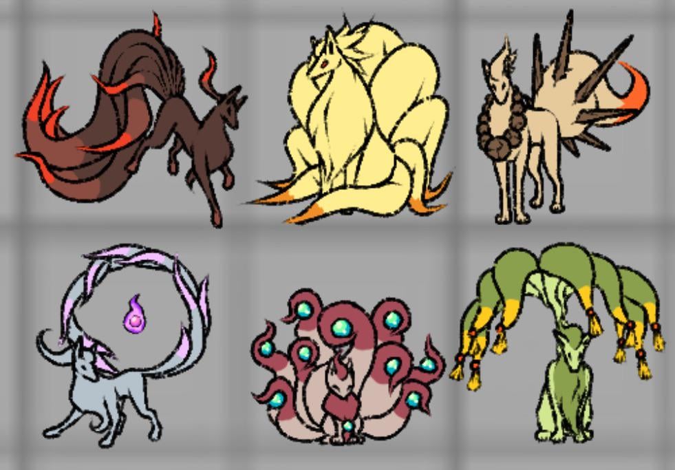 Ninetales Style Forms