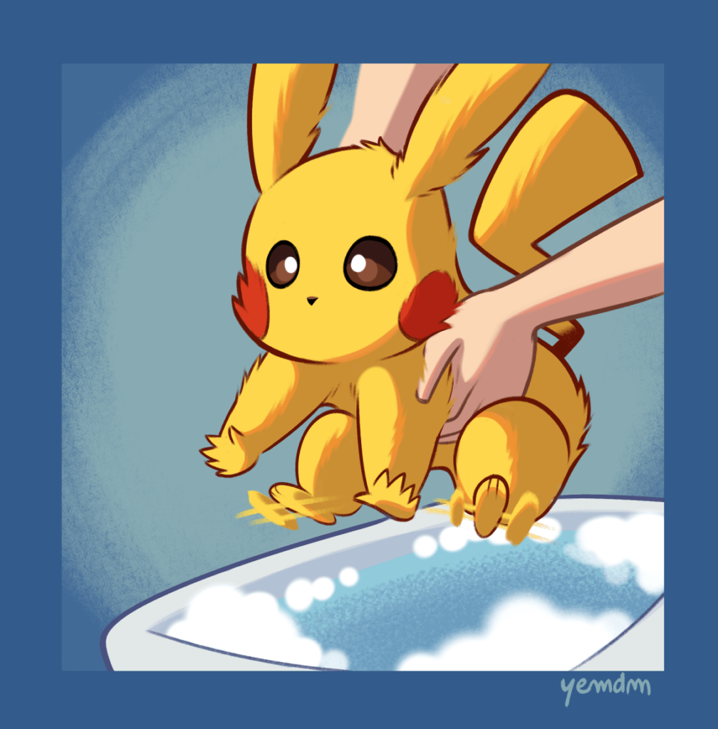 [OC] Bath time!
