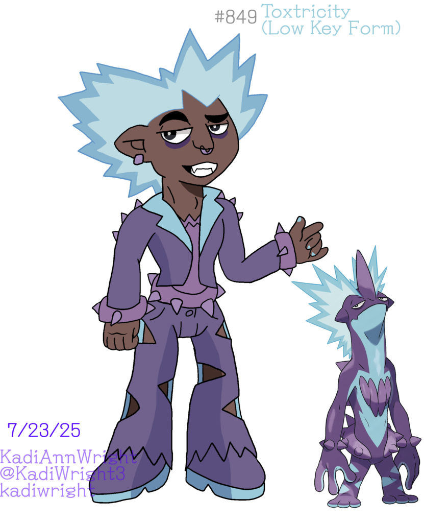 Humanized Toxtricity (Art by me)