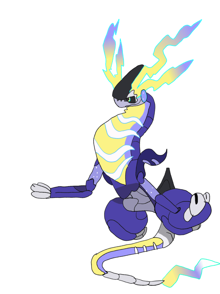 I drew Miraidon because I was bored.