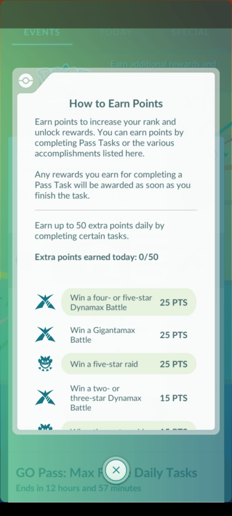 How am I supposed to get an Eternatus if only 50 pts are allowed per day?