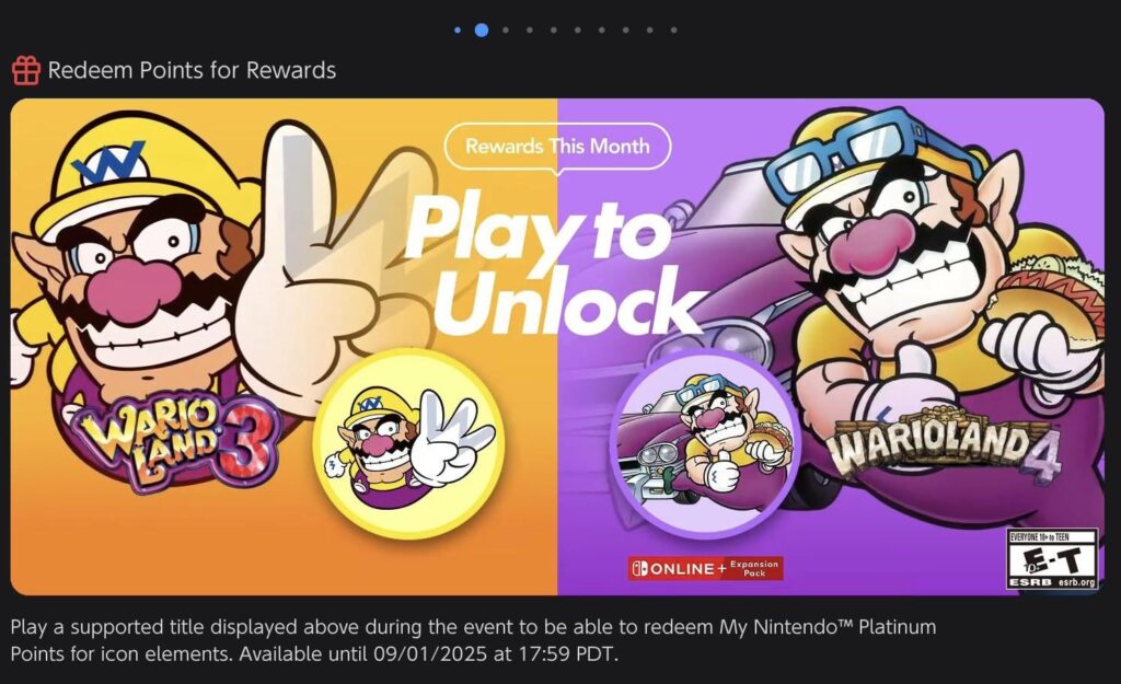 Wario Land 3 and Wario Land 4 NSO Icons are now Available!