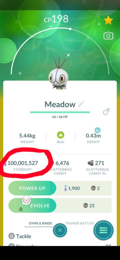 After 9 Years! Collected 100,000,000 stardust