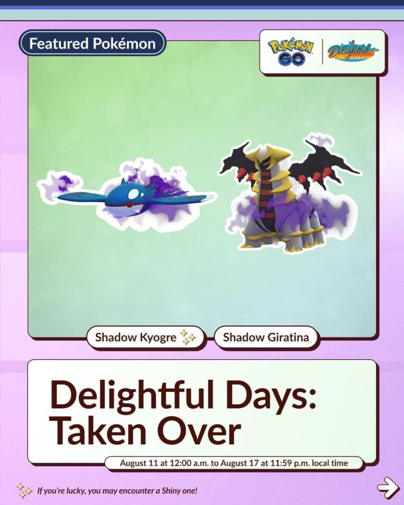 Delightful Days: Taken Over Niantic Infographic