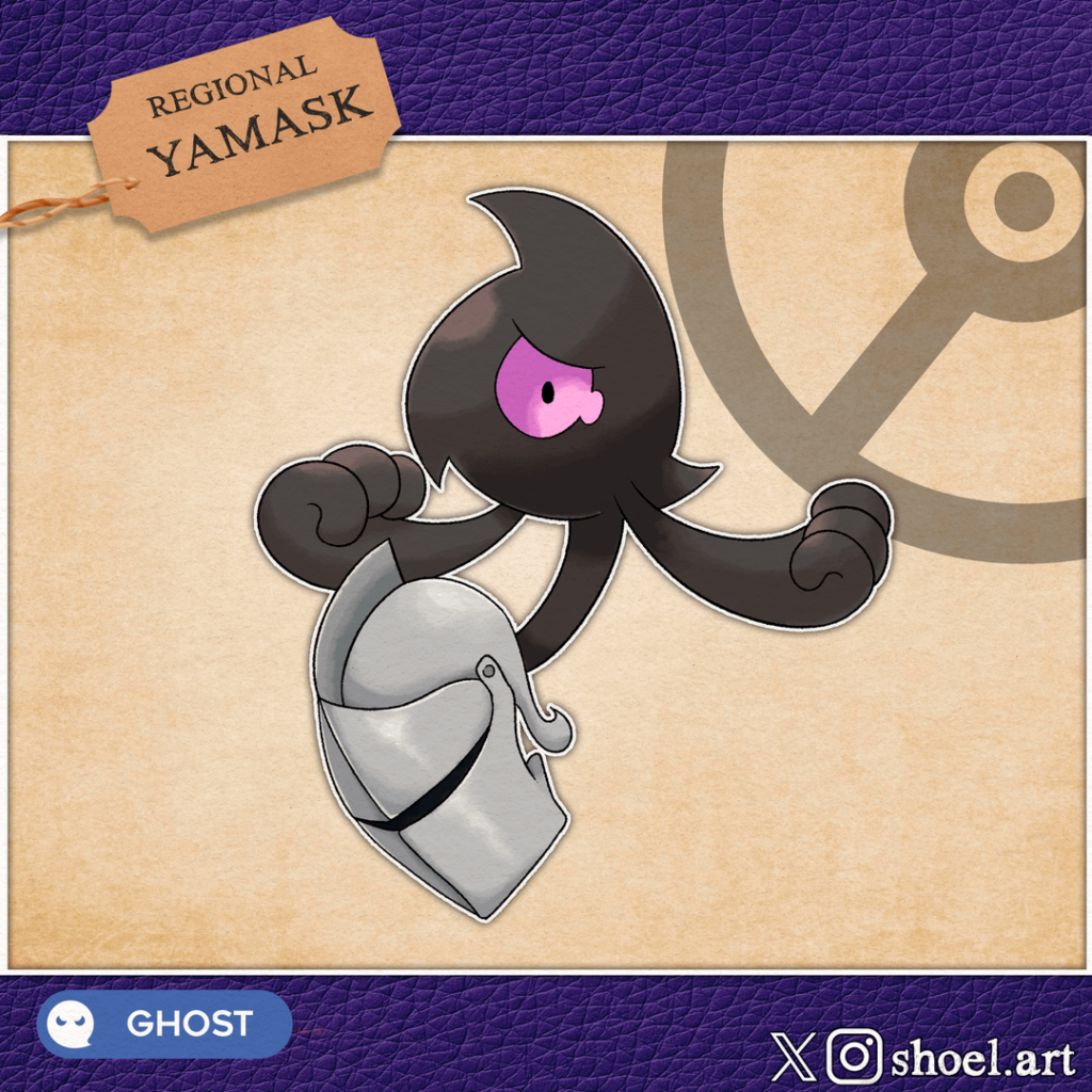 My variant form Yamask! Evolution update soon