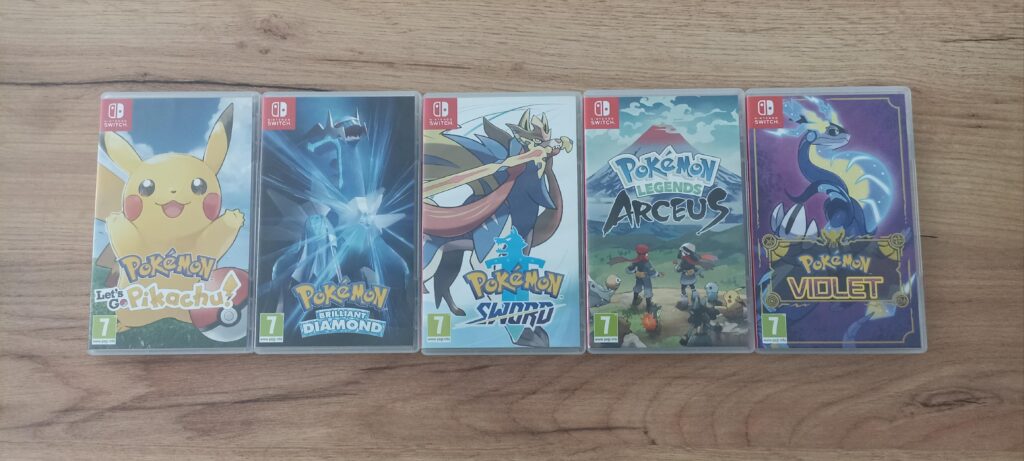 From DS to Switch 2… and now a full Pokémon Switch collection 🥳