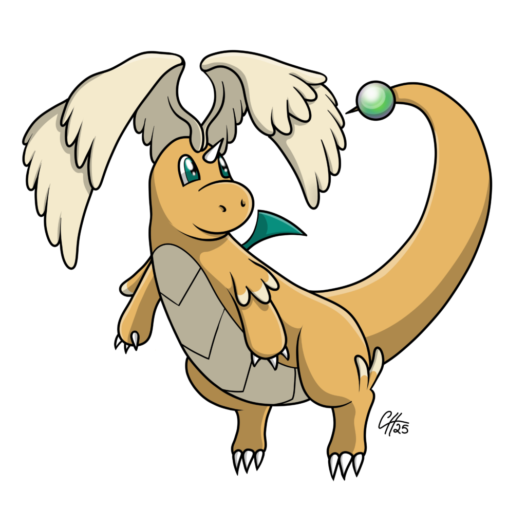 Mega Dragonite by me.