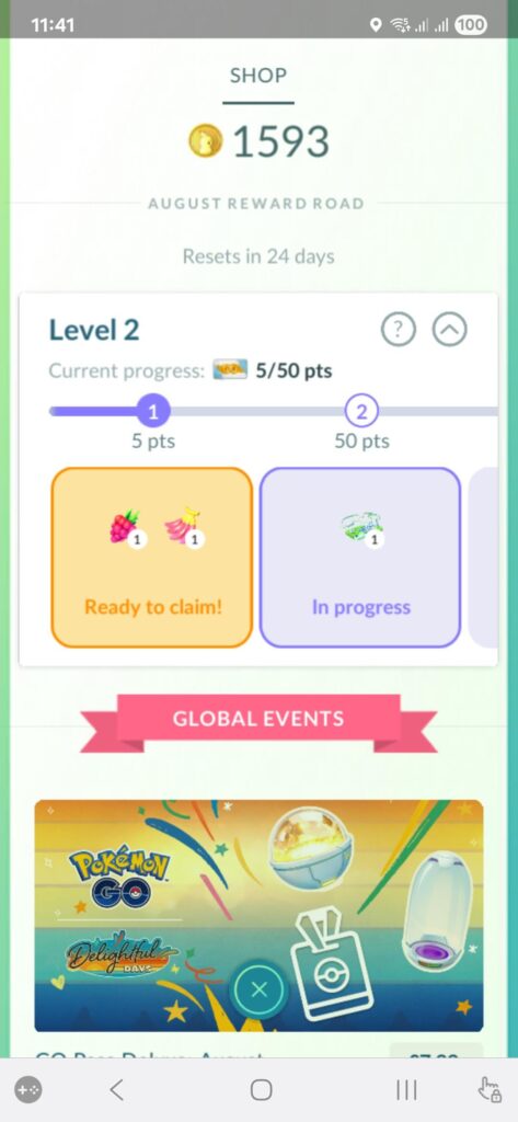 Haven't made a purchase in months - reward road level 1 completed out of the blue