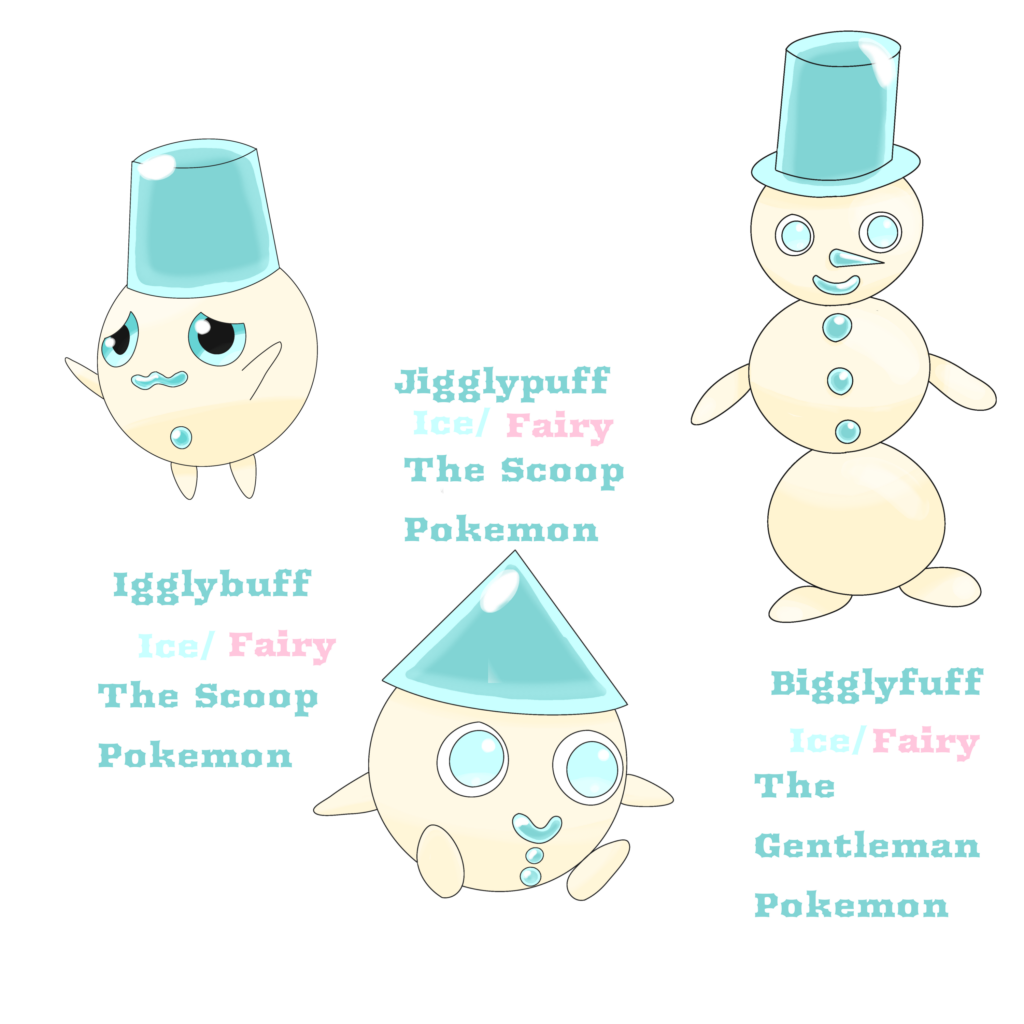 Ice/Fairy regional form of the Jigglypuff line
