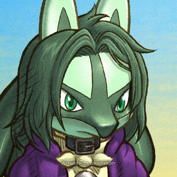 Lucario OC PMD pfp Commissioned by Ren (OC)