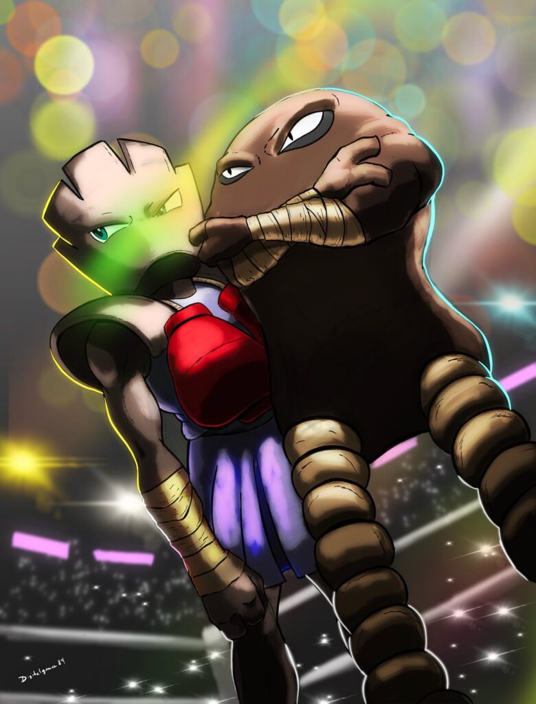 My Hitmonchan and Hitmonlee art