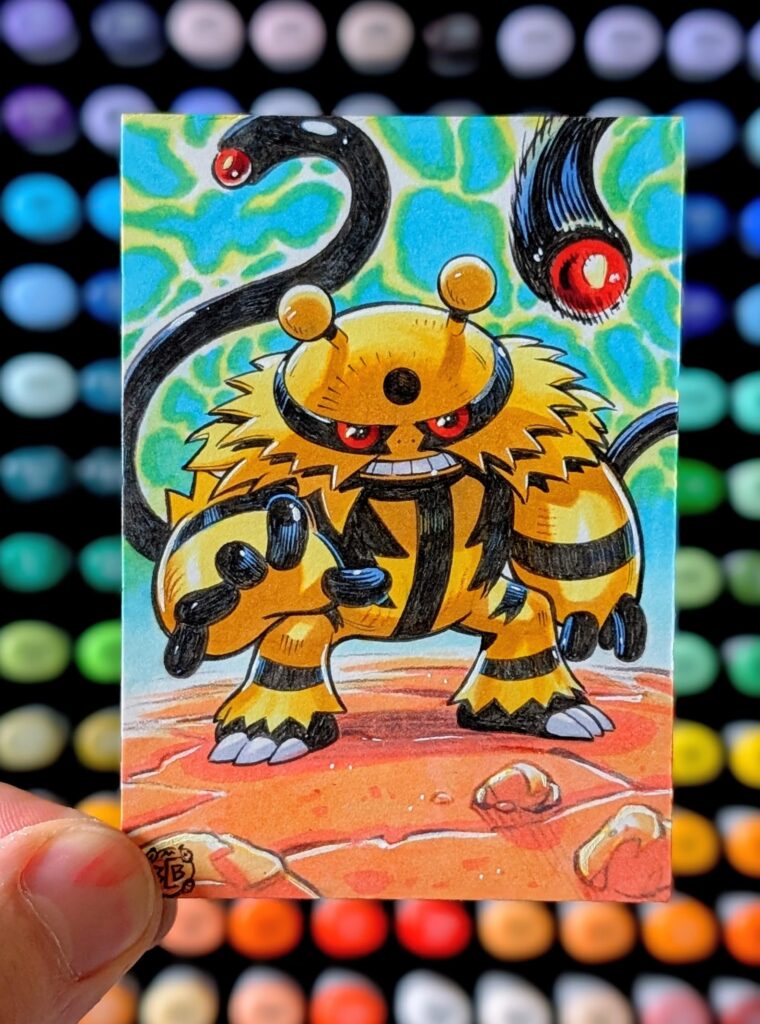 Electivire Sketch card (OC)