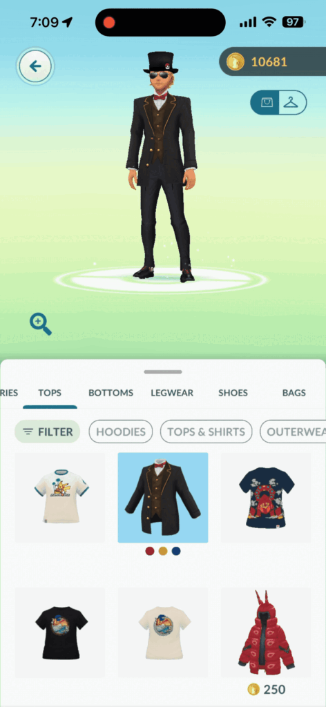 The ‘GO Fest 2025 Top’ from Global still causes the avatar to deform