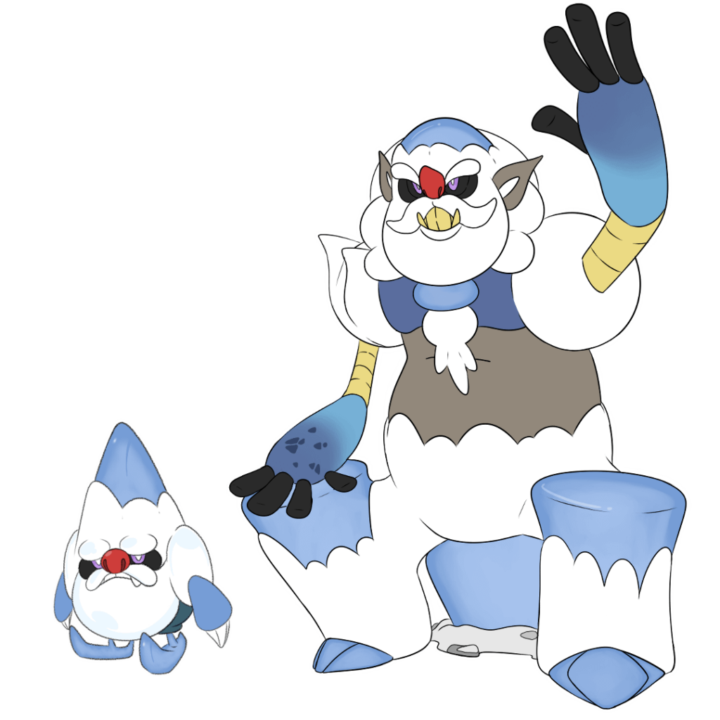 Fakemon for a fantasy dex builder