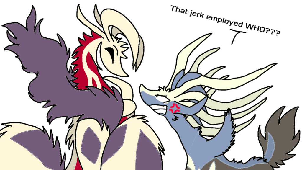 Made an animation based on one of PortugueseLynx's arts