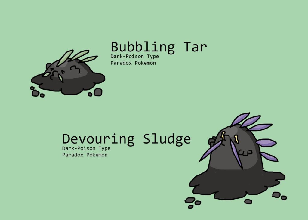 Simple Paradox Fakemon I made a while ago