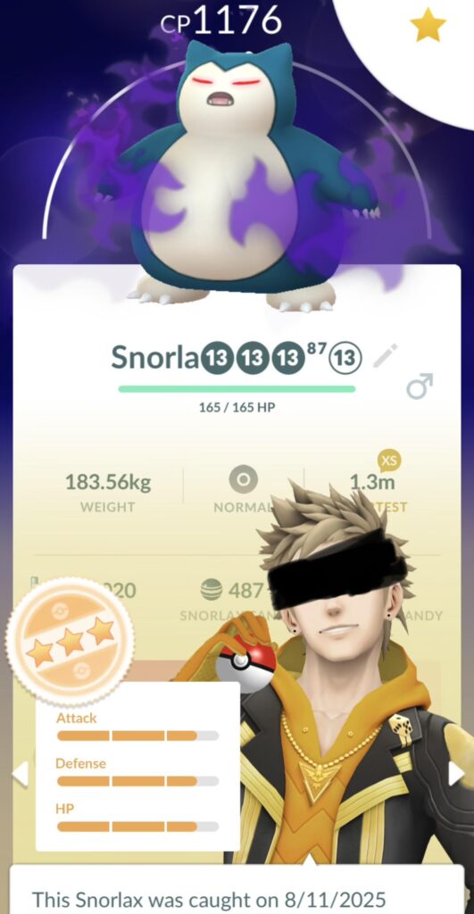 Should I purify for the hundo. Is snorlax even remotely useful as a Shadow?