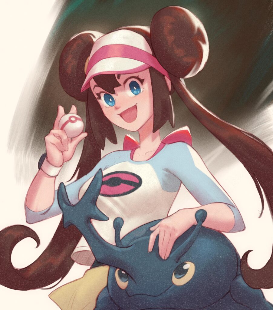 Rosa Fanart. made by me. My wife's fav char with one of my fav pokemon ^^