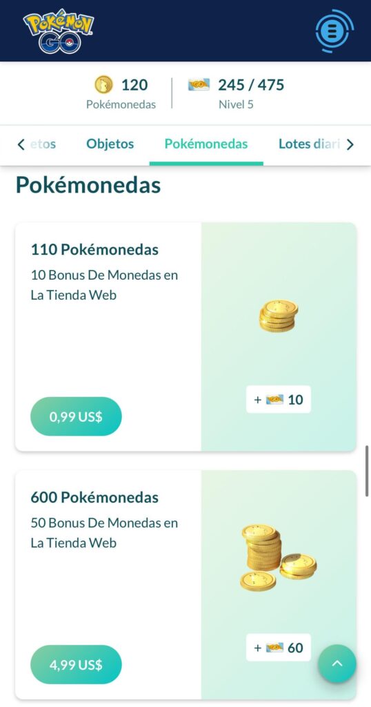 How do I change back to Pesos?