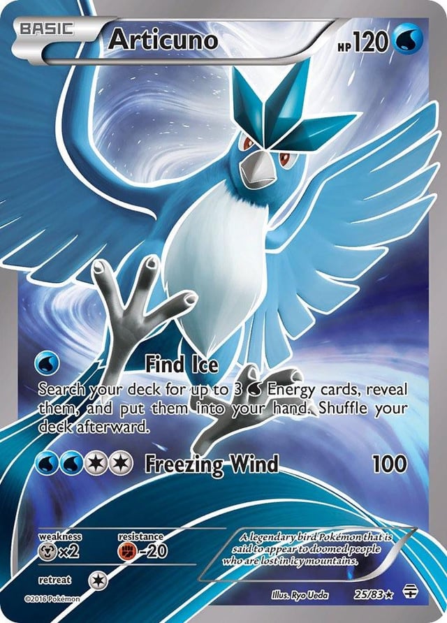 Why did Moltres not get a full art in Generations?