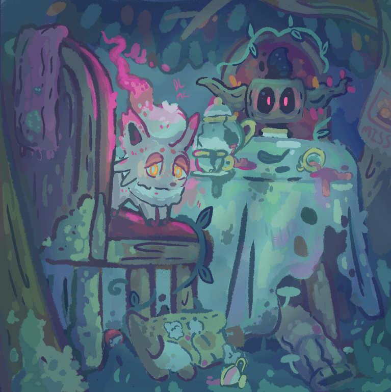 Wanna join their tea party? [OC]