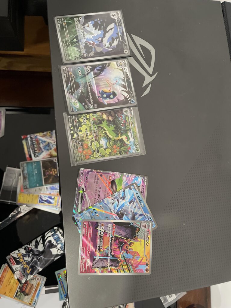 Pre order pulls Jpn white flare and 10 /20packs of black bolt booster boxes