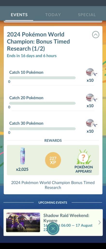 Pokémon World Championship 2025 - Day 1 -Twitch Drop Timed Research
