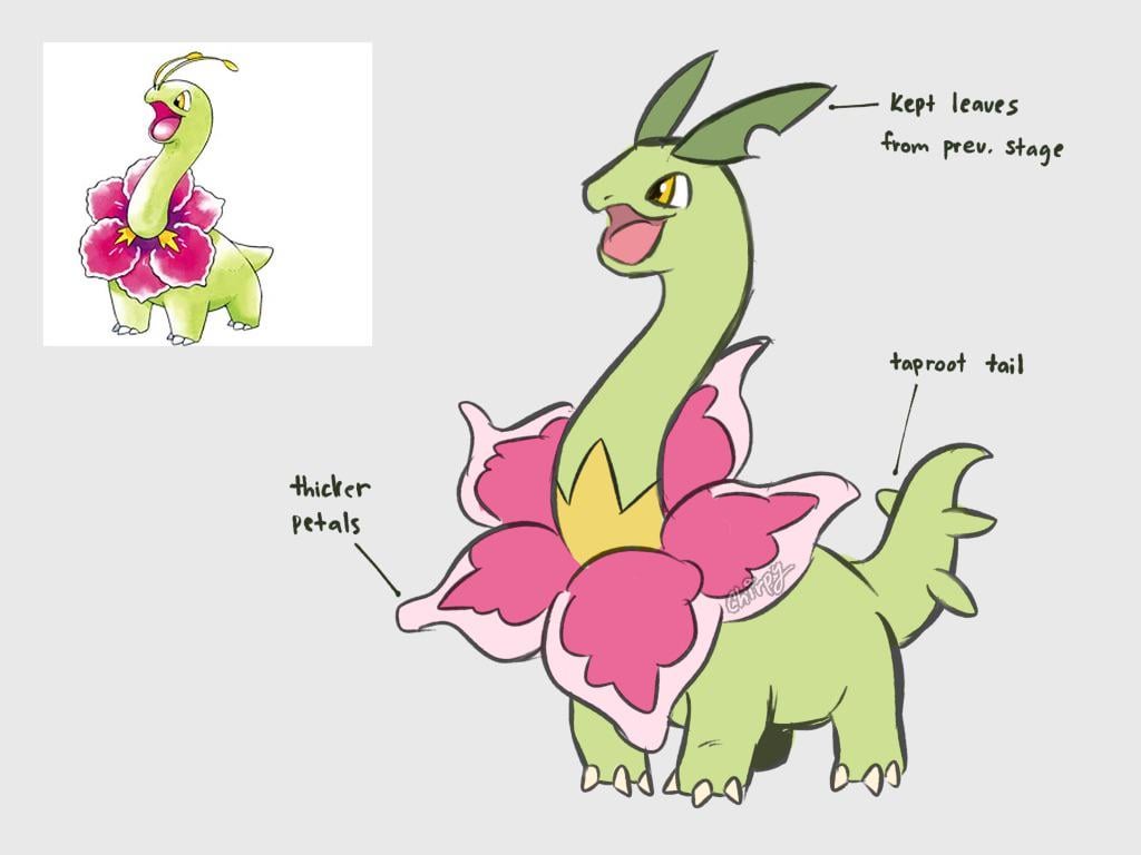 Meganium redesign