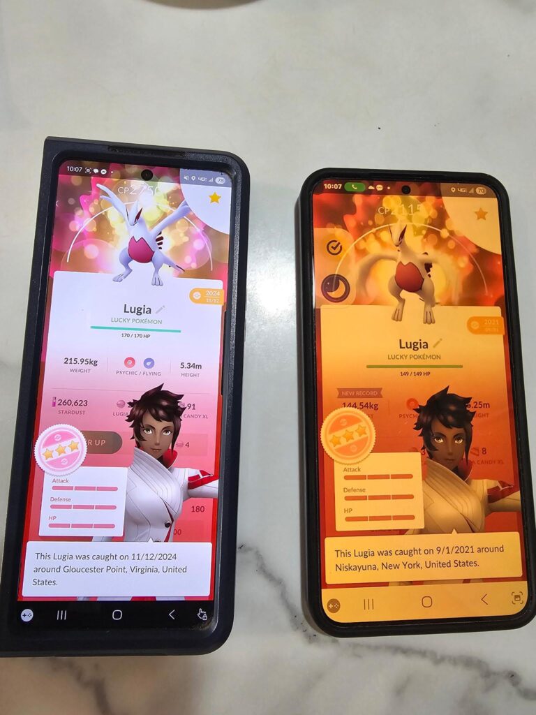 My Mom's and my Lucky Trade this morning...