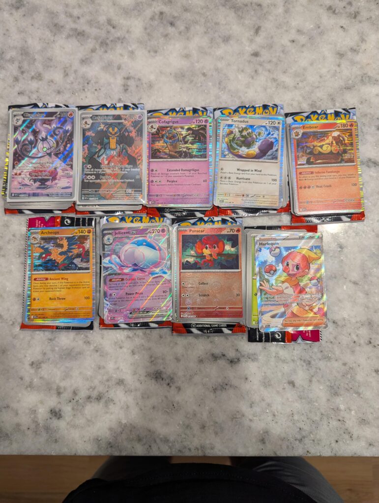 Got a White Flare out of the Safeway machine for 49.99. Just ripped the packs. How did I do?