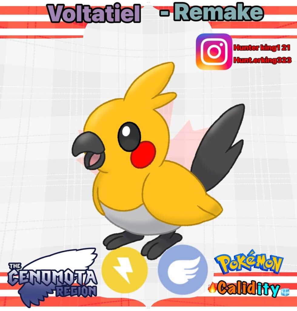 Here’s the next fake Mon based on a cocktail bird (not a pika clone)