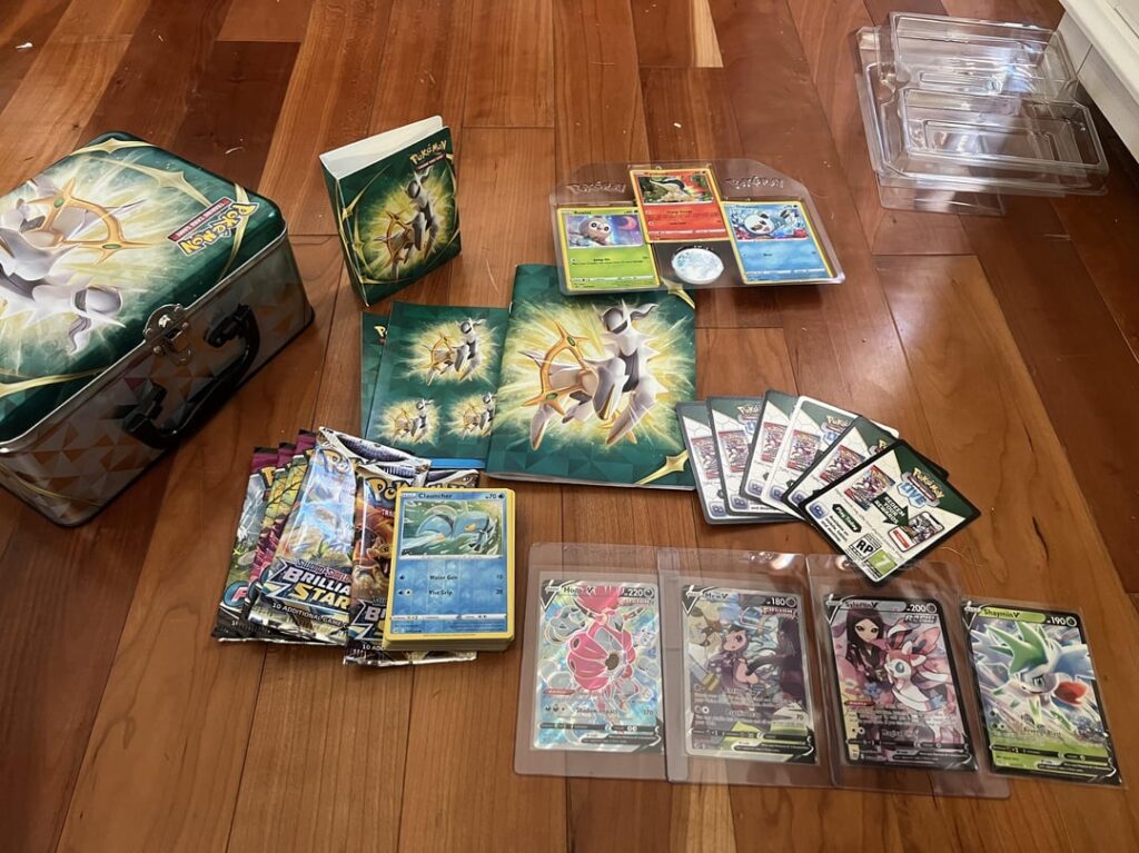 Arceus collector chest 2022 pulls