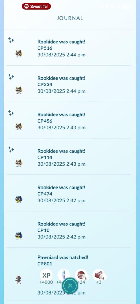 Back to back to back to back Rookidee in under a minute??