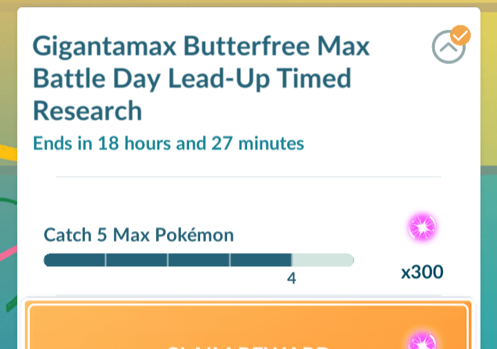 Can anyone say whether Butterfree counts towards this?