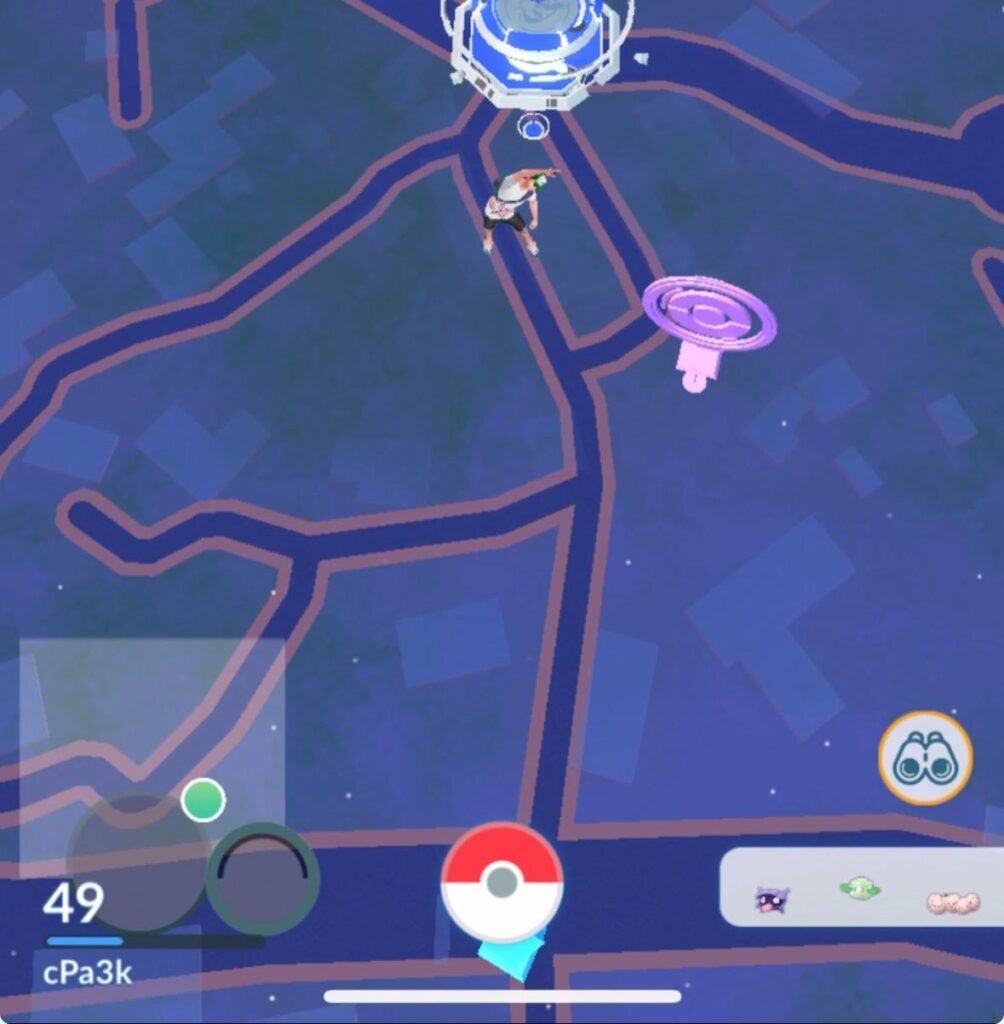 Having Grimer with party hat as buddy makes profile icon glitch out