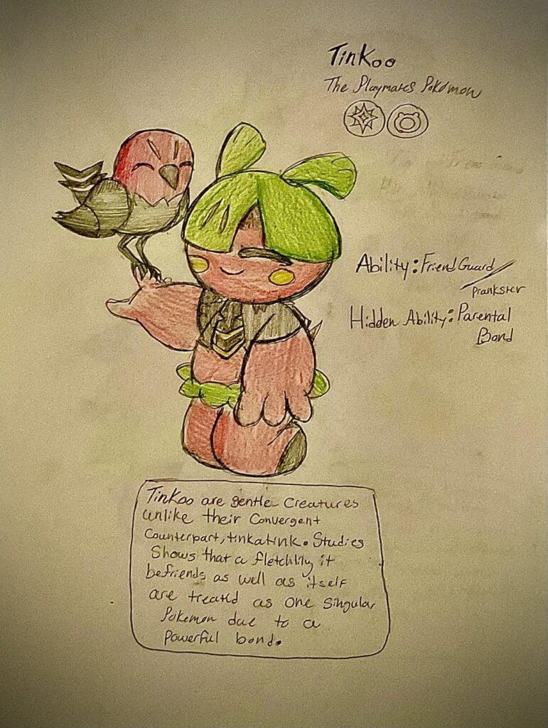 A cute duet of a Convergent Pokemon Species