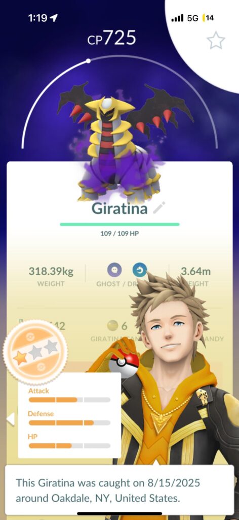 Giratina helpline