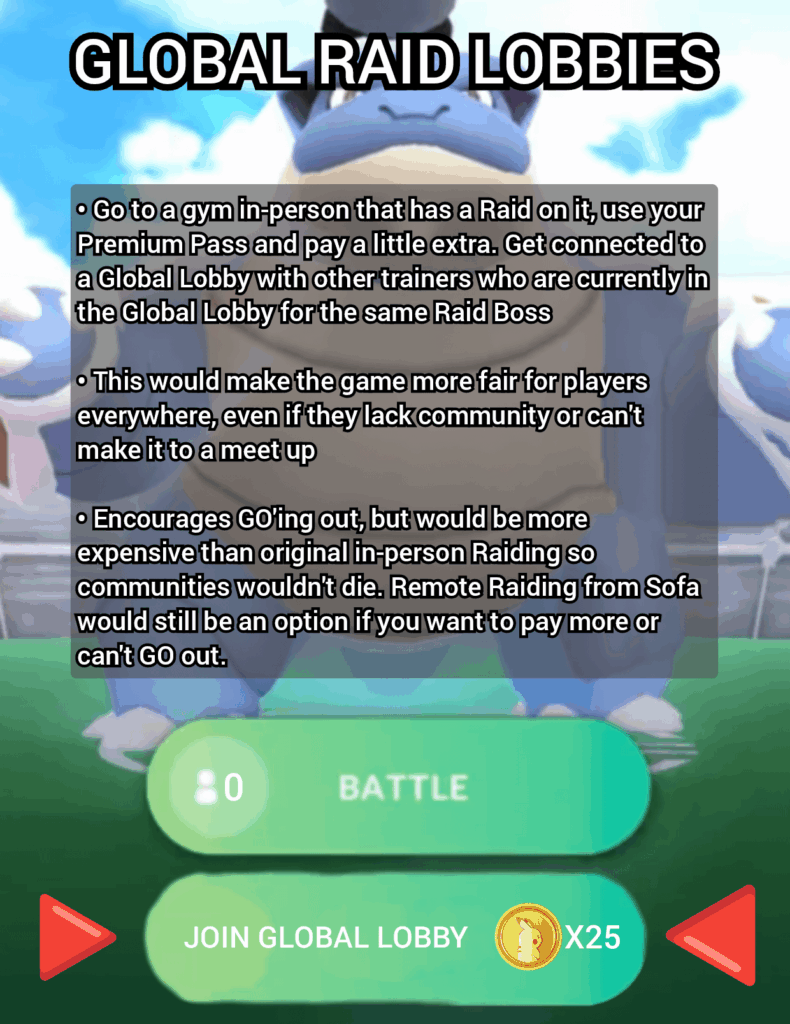 Global Raid Lobbies: How to make the game more fair for everyone, everywhere