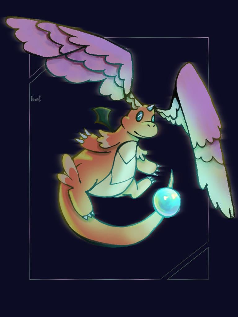 (OC) Mega Dragonite fanart