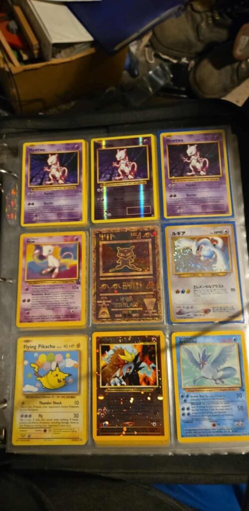A portion of my cousin’s collection