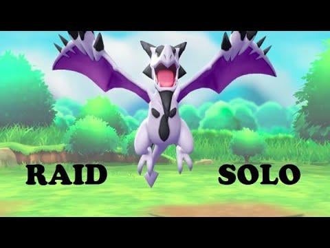 Raid Solo Mega Aerodactyl/Steel Wings/Hyper Beam/ Vs NDM Lv40 (NWB, No Blade Boost)