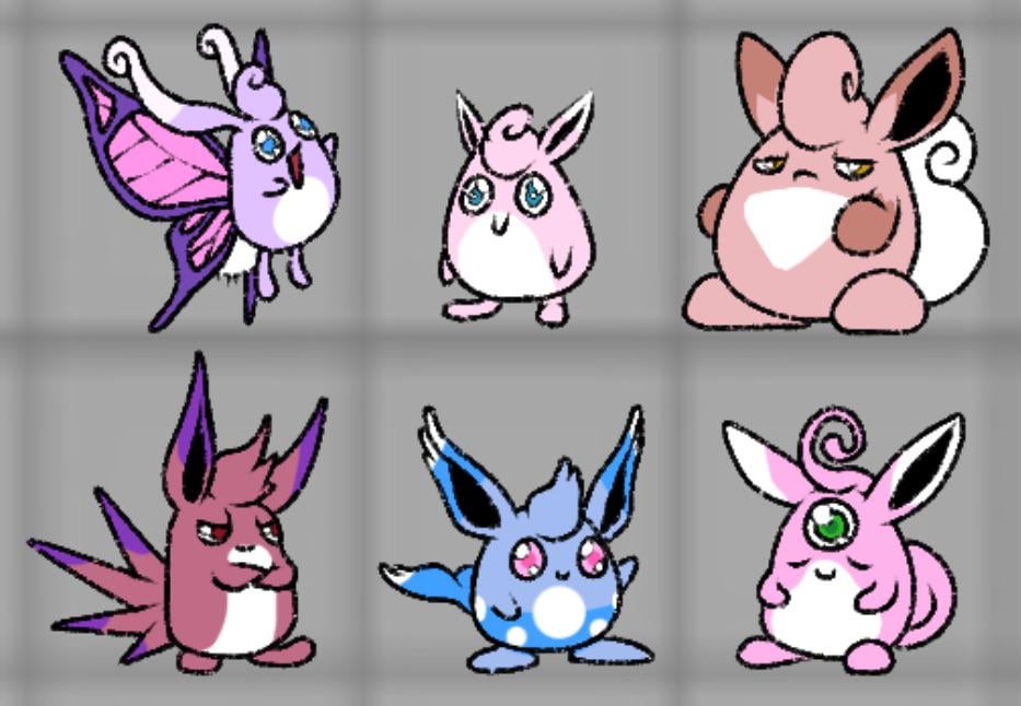 Wigglytuff Style Forms