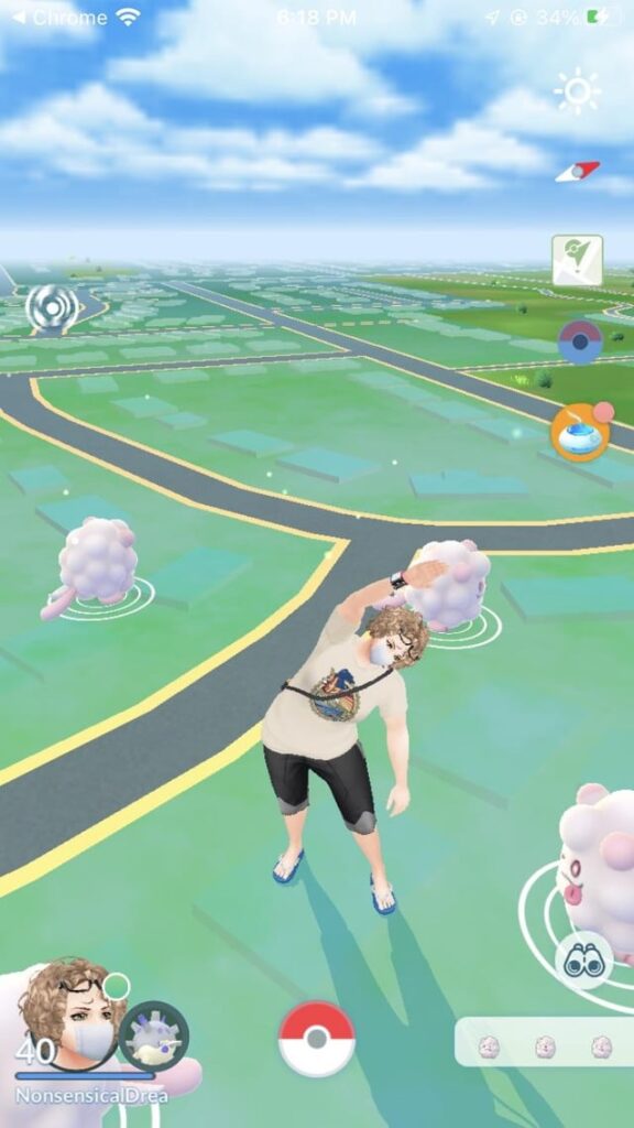 Randomly made albino?