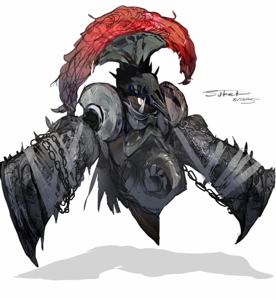 Designed a Dark Knight Escavalier Concept! [OC]