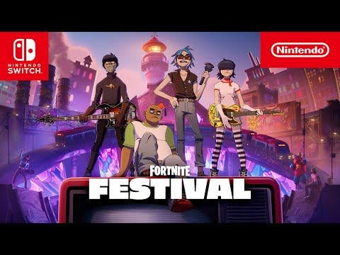 Fortnite Festival – Gorillaz Official Trailer – Nintendo Switch 2